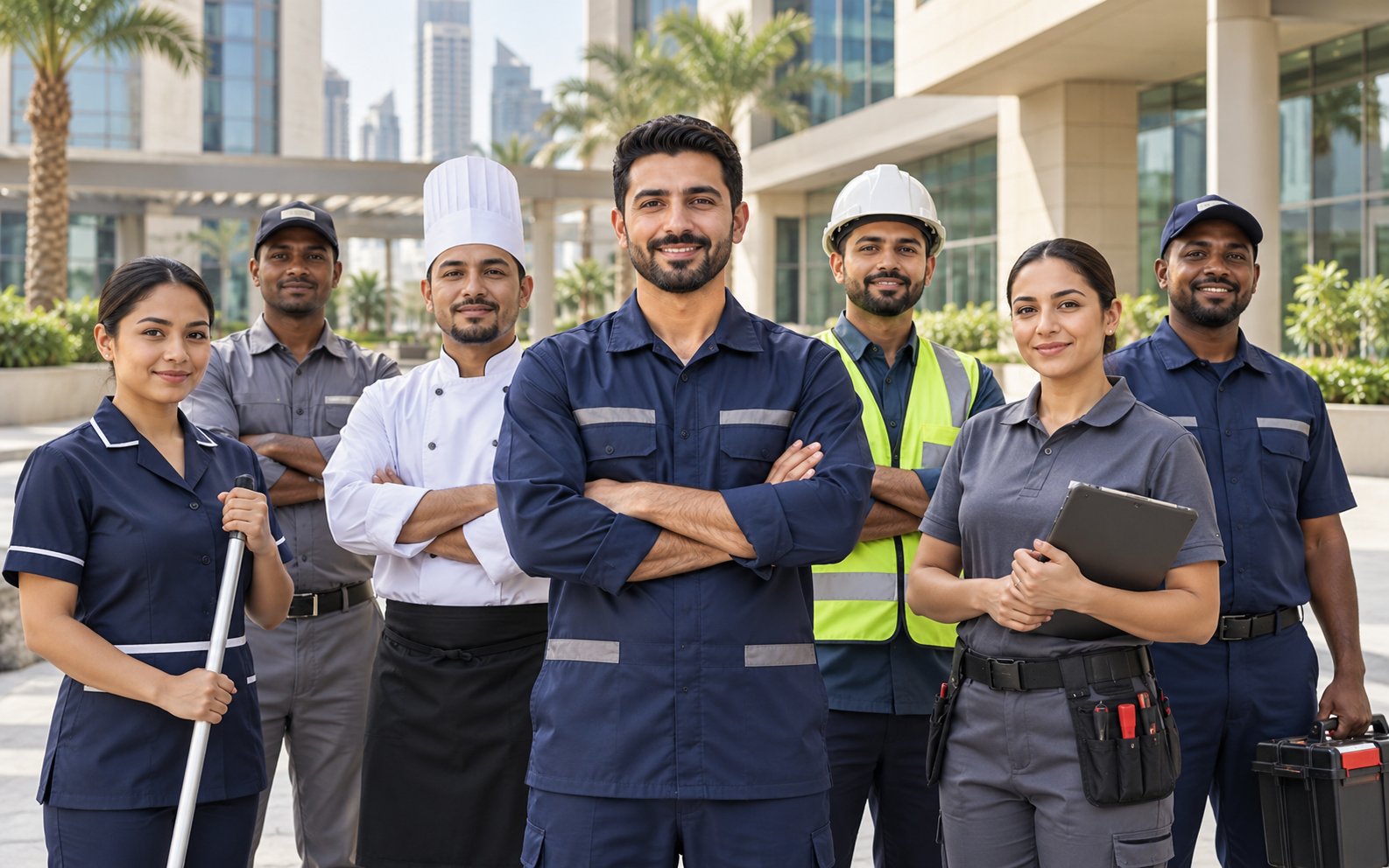 AI illustration of Manpower Services